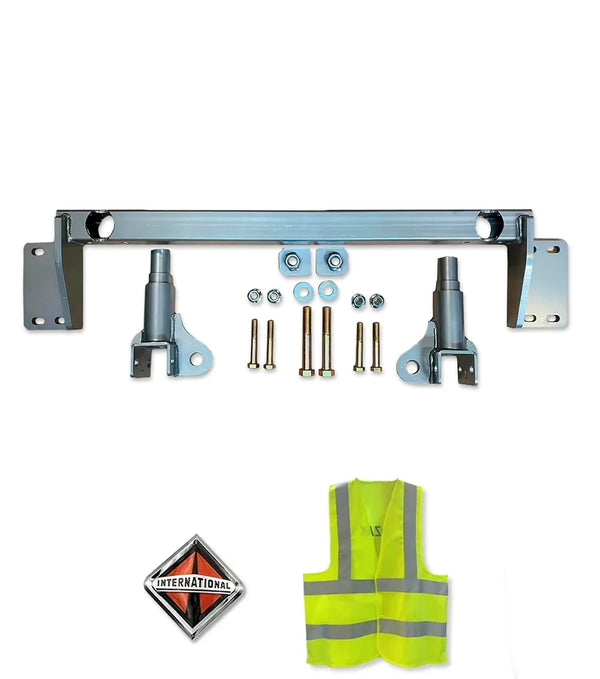 Grill Guard Brackets Mounting Set EX-Guard 2019 International LT625 – Tacoma Parts Corporation