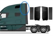 Cabin Fairing Upper Air Deflectors with Extensions Set  2025 2026 Volvo VNL New