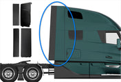 Cabin Fairing Upper & Lower Air Deflectors with Extensions & Brackets Passenger 2025 2026 Volvo VNL New