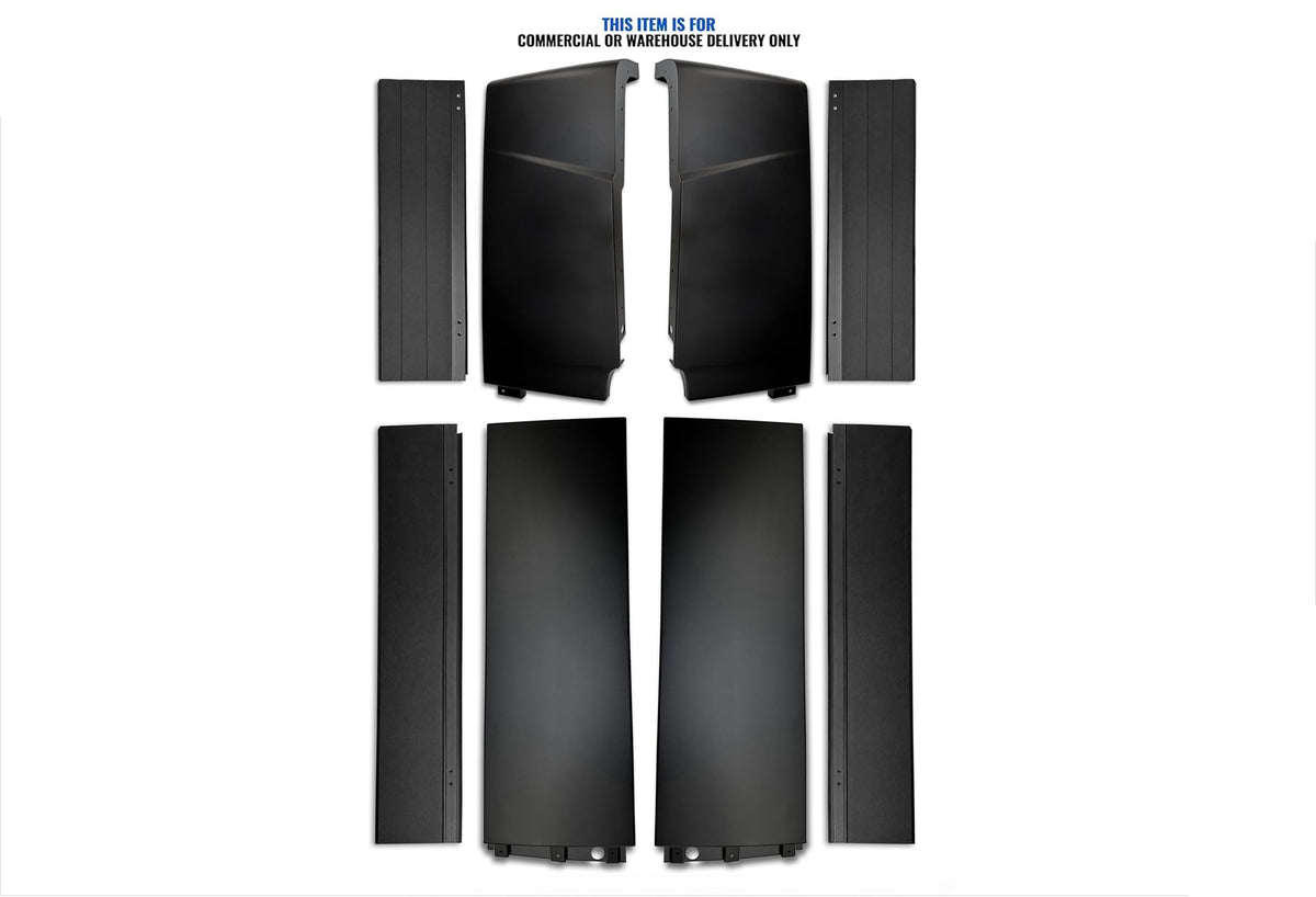 Cabin Fairing Upper & Lower Air Deflectors with Extensions Set 2025 2026 Volvo VNL New
