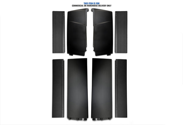 Cabin Fairing Upper & Lower Air Deflectors with Extensions Set 2025 2026 Volvo VNL New