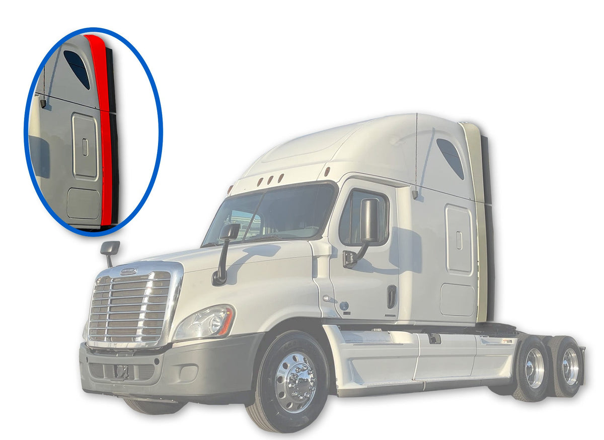 Top and Bottom Cabin Fairings Narrow Set Driver 2008-2017 Freightliner Cascadia