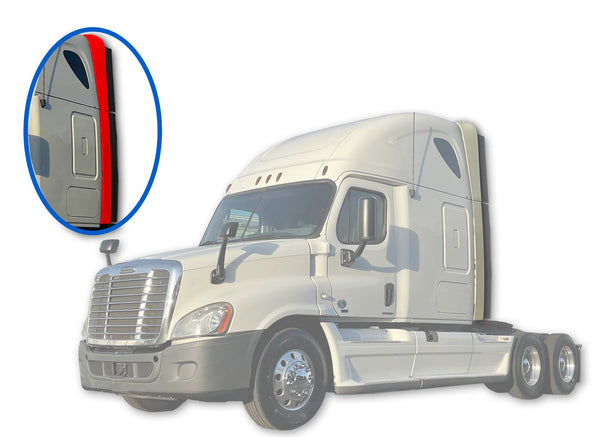 Top and Bottom Cabin Fairings Narrow Set Driver 2008-2017 Freightliner Cascadia
