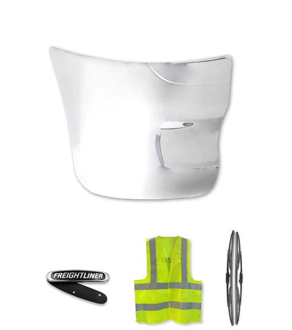 Extension Corner Bumper End Cap Chrome Passenger 2001-2017 Freightliner Columbia