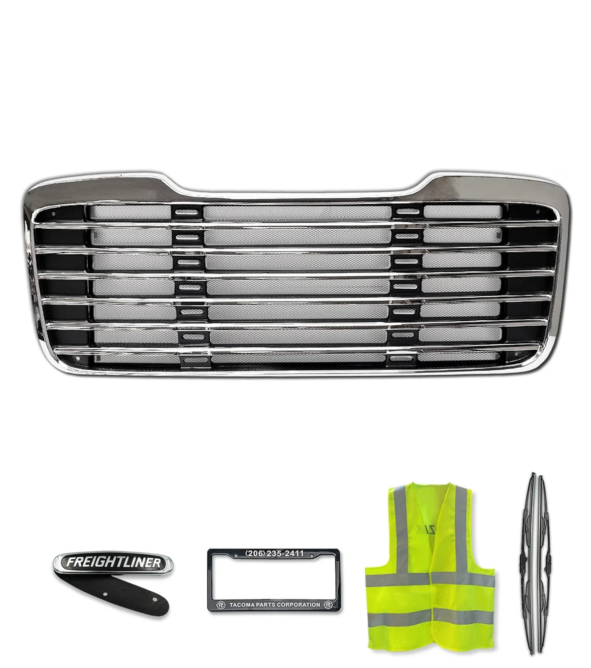 Grille Front Chrome 2003-2022 Freightliner M2