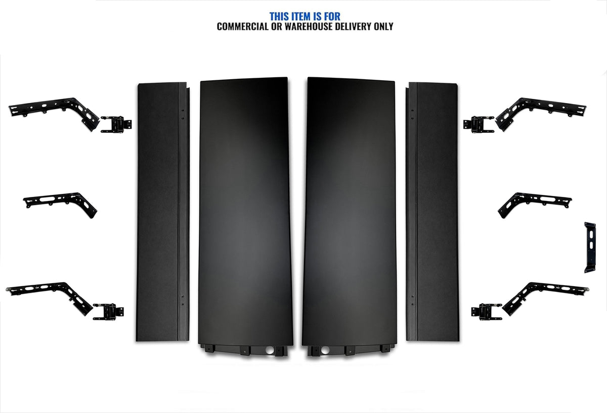 Cabin Fairing Lower Air Deflectors with Extensions and Brackets Set 2025 2026 Volvo VNL New