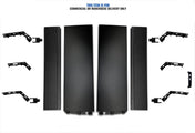 Cabin Fairing Lower Air Deflectors with Extensions and Brackets Set 2025 2026 Volvo VNL New
