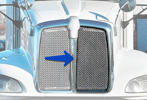 Mesh Net Bug Aluminum fit Grille Driver Kenworth T660