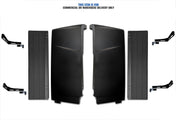 Cabin Fairing Upper Air Deflectors with Extensions and Brackets Set 2025 2026 Volvo VNL New