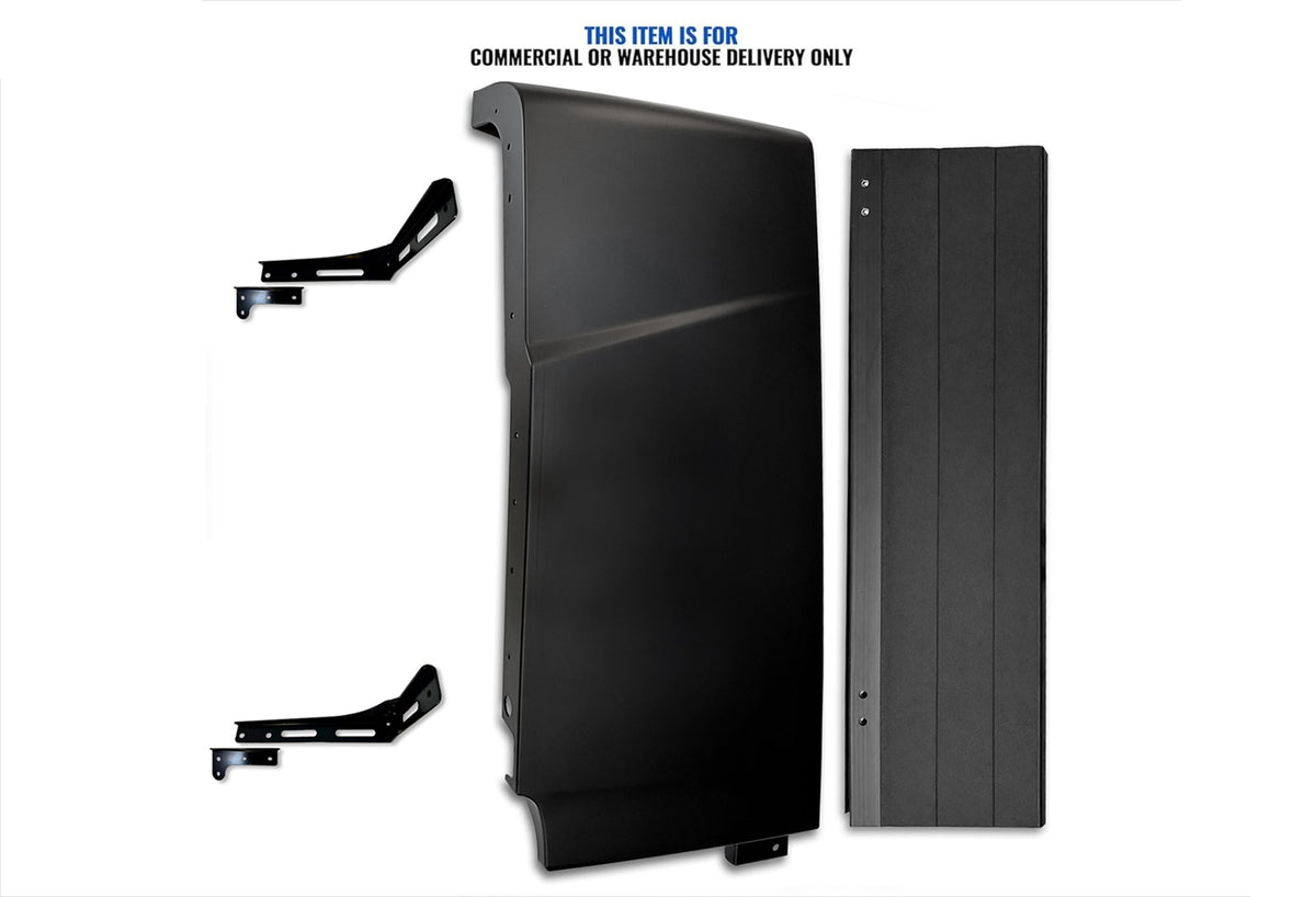 Cabin Fairing Upper Air Deflector with Extension and Brackets Driver 2025 2026 Volvo VNL New