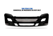 Bumper Fold Over Black Steel 2006-2015 International Prostar