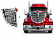 Chrome Grille W/Bug Screen Passenger  International Lonestar