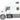 Plastic Front Step with 2 Metal Steps Fairing Left Side for Peterbilt 579 2013-2021 - 