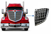 Chrome Grille W/Bug Screen Driver International Lonestar