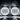 Fog Light Lamp Led Chrome Set 2013-2021 Peterbilt 579 587