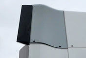 Top Wind Fairing Cab Extender with Trim Molding Passenger International LT625