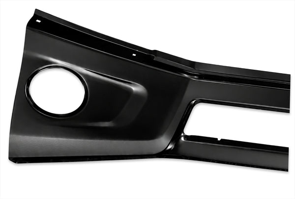 Center Bumper with Fog Light Hole Paint Black 2018+ Volvo VNR