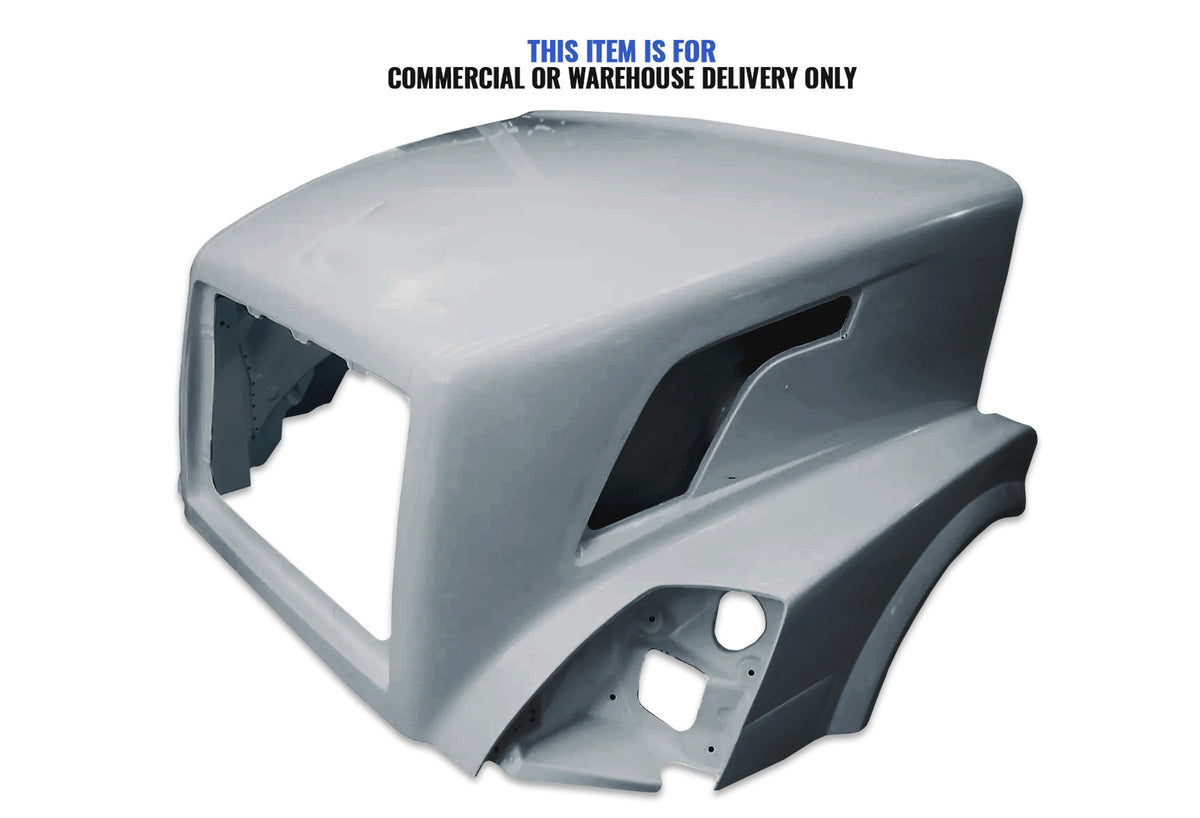 Hood Shell Fiberglass 2004-2017 Volvo VNL