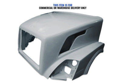 Hood Shell Fiberglass 2004-2017 Volvo VNL