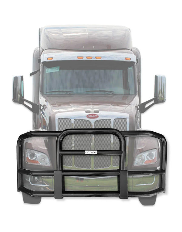 Grille Guard Large Black 2013-2021 Peterbilt 579