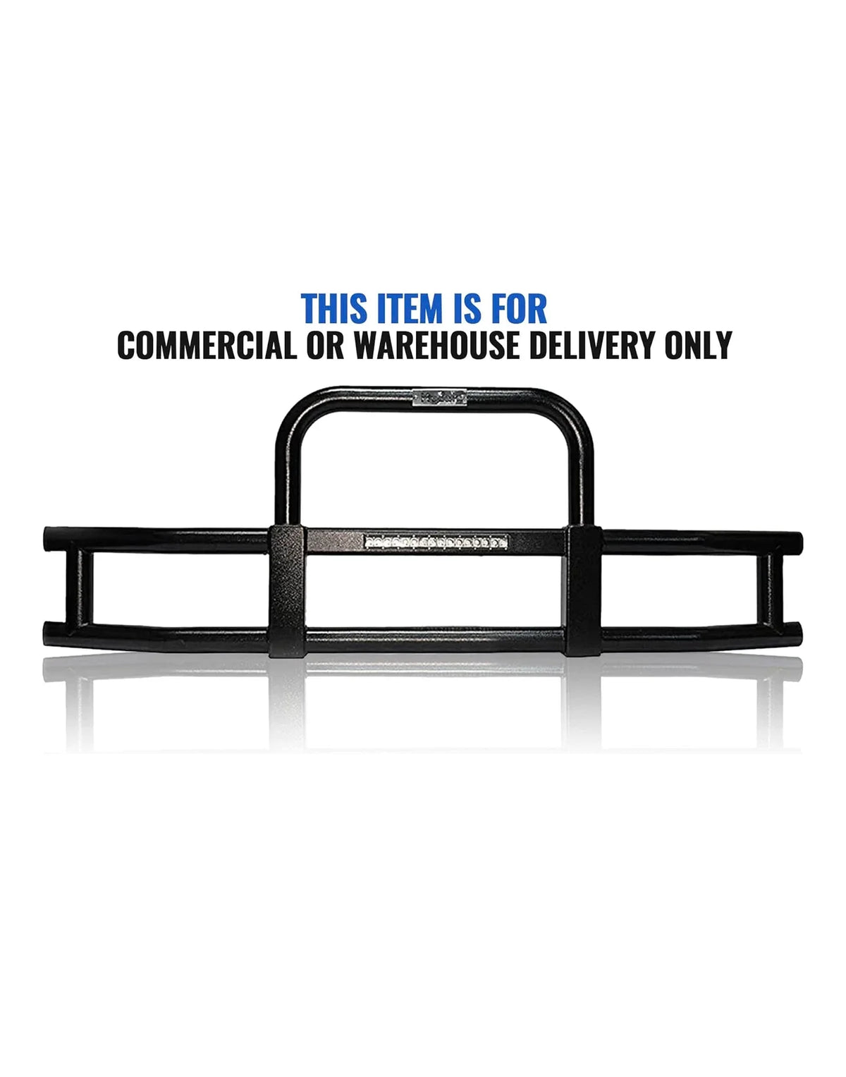 Grille Guard Black w/ Built in 16'' LED Bar 2013-2021 Peterbilt 579