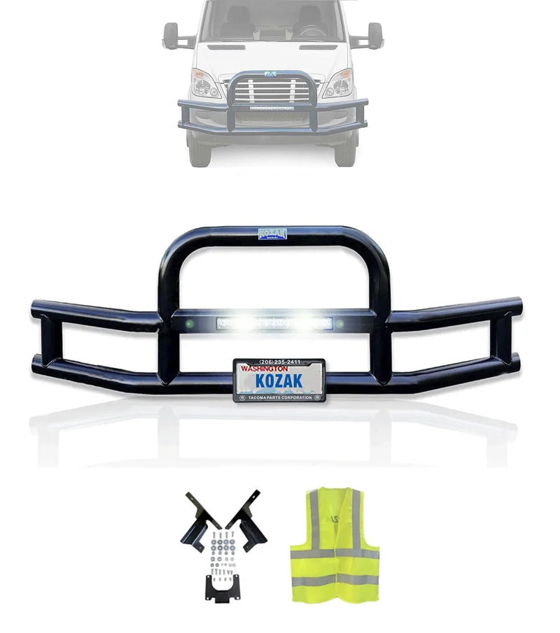 3" Grille Guard with LED Bar 2007-2013 Freightliner Sprinter