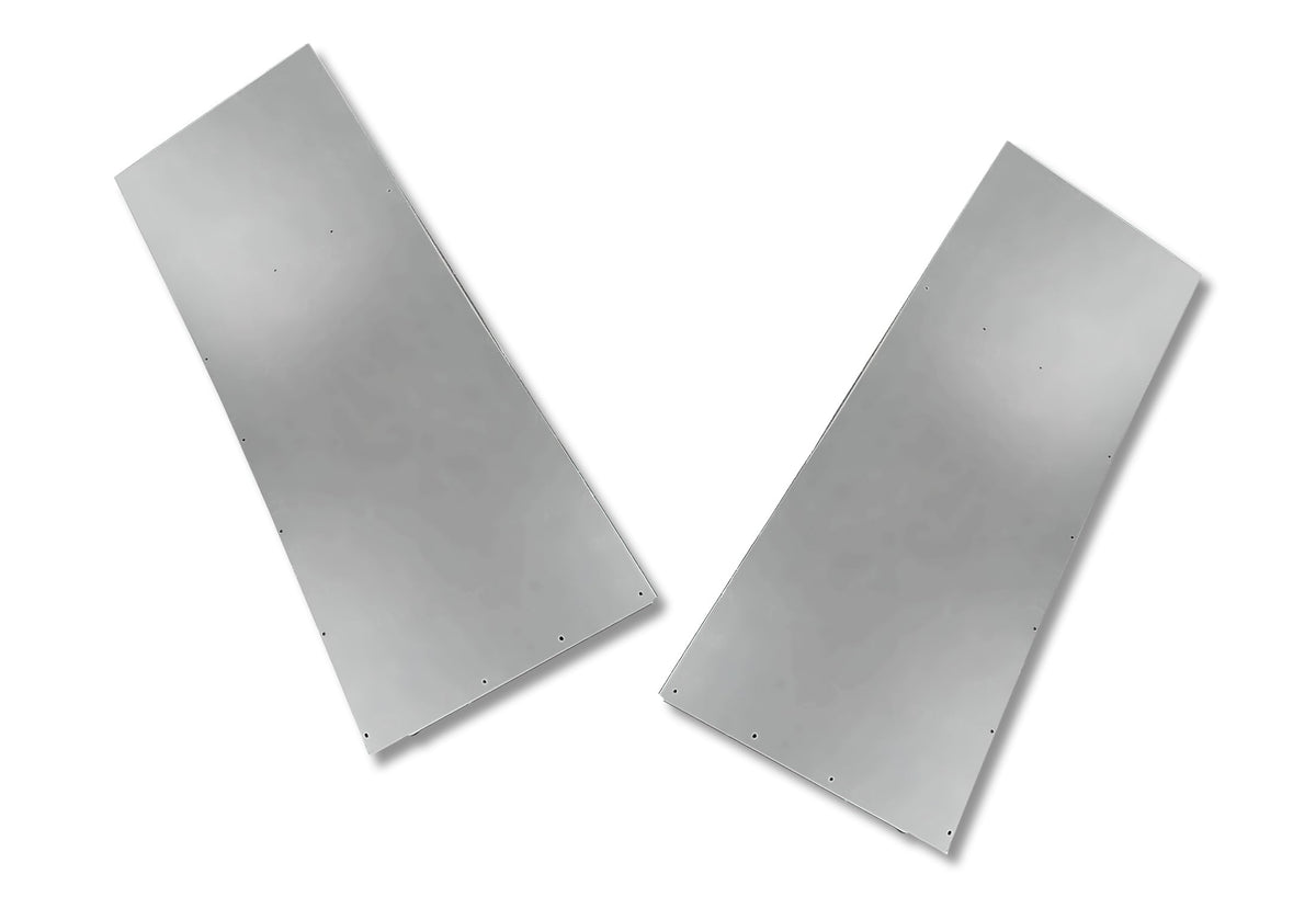 Cabin Lower Sleeper Fairing Extenders Aluminum Set 2022+ Peterbilt 579