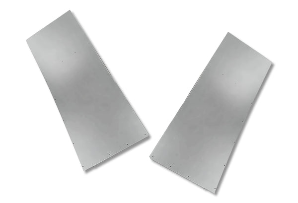 Cabin Lower Sleeper Fairing Extenders Aluminum Set 2022+ Peterbilt 579