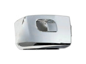 Chrome Plastic Bumper Corner Right Side No Fog Light Hole for Peterbilt 579 - 