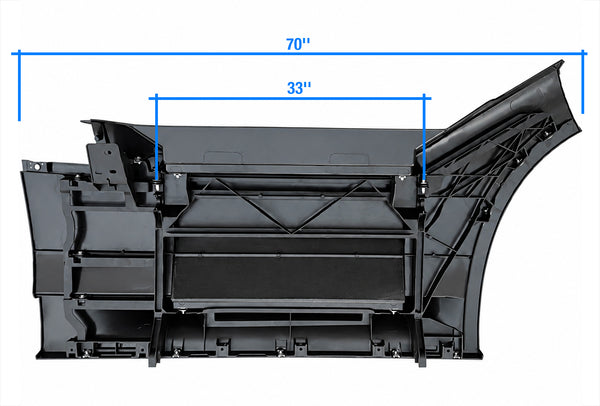 70" Fairing Panel Front w/ Steps Driver 2018+ Volvo VNL