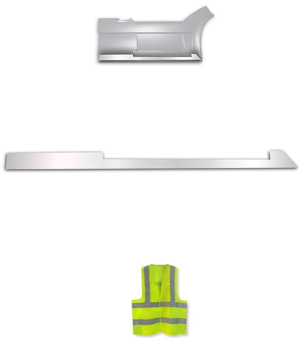 Front Panel Stripe Chrome Trim lower for Passenger Side (9R) 2004-2017 Volvo VNL