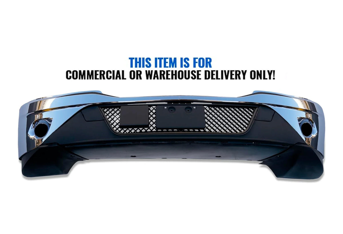 Bumper with Fog Hole Chrome 16 Pcs 2022+ Kenworth T680