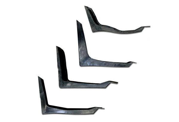 Top and Lower Wind Fairing Cab Extenders w/Brackets Driver International LT625