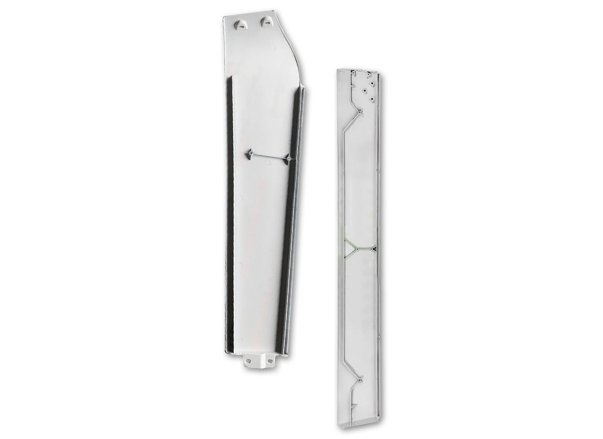 Top and Bottom Cabin Fairings w/ Stripes Narrow Set Passenger 2008-2017 Freightliner Cascadia