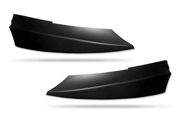 Bumper Fold Over Black Steel 2006-2015 International Prostar