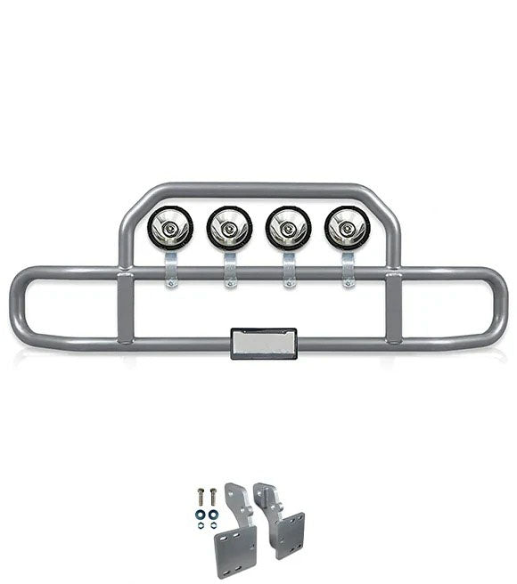 Gray Front Grille Deer Moose Bumper Guard 1999-2003 Mack CX