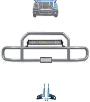 Gray Front Grille Deer Moose Bumper Guard 2008-2017 Freightliner Cascadia 125 113