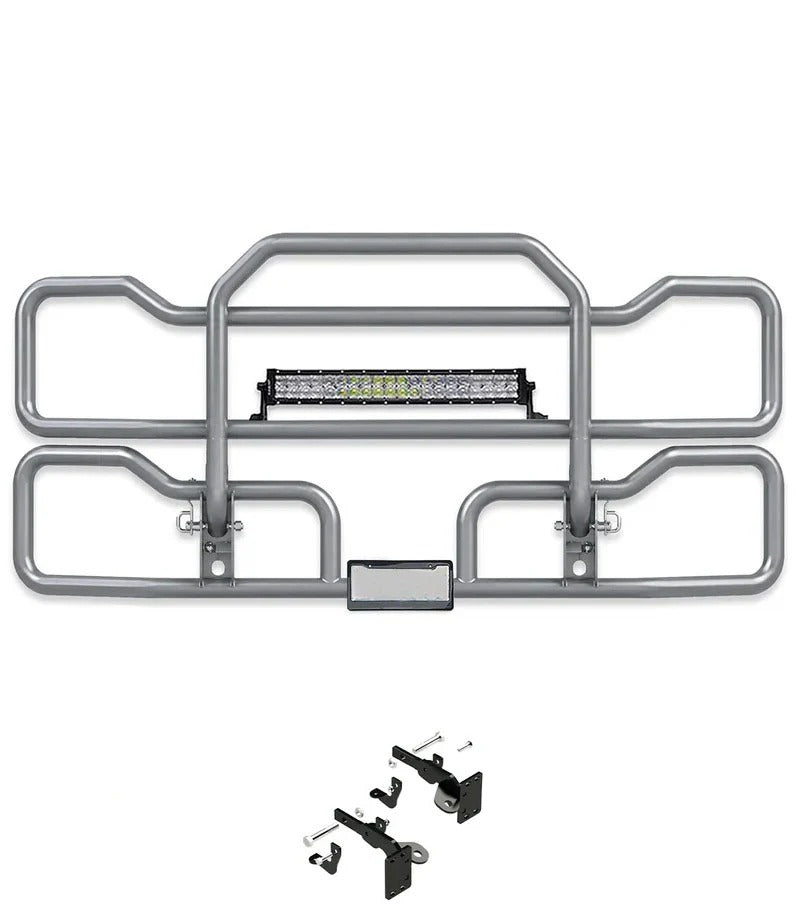 Gray Front Grille Deer Moose Bumper Guard 2013-2021 Peterbilt 579