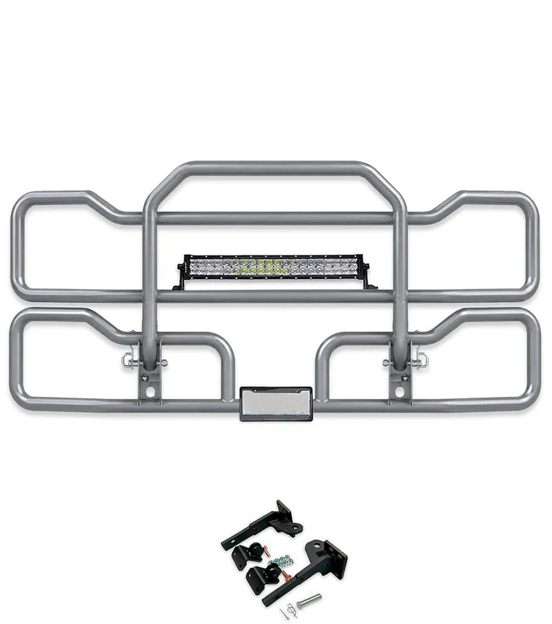Gray Front Grille Deer Moose Bumper Guard 2022+ Kenworth T680 Next Gen