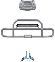 Gray Front Grille Deer Moose Bumper Guard 2018+ Freightliner Cascadia 126 116