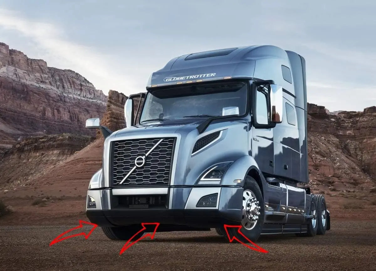 Air Flow Deflectors Set Volvo VNL 2018+ - 