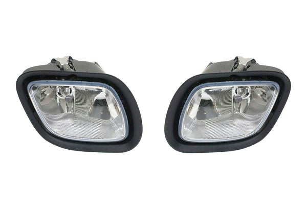 Bumper Set w/ Fog Light Holes Includes 2 Pcs Fog Light 2008-2017 Freightliner Cascadia 125 113