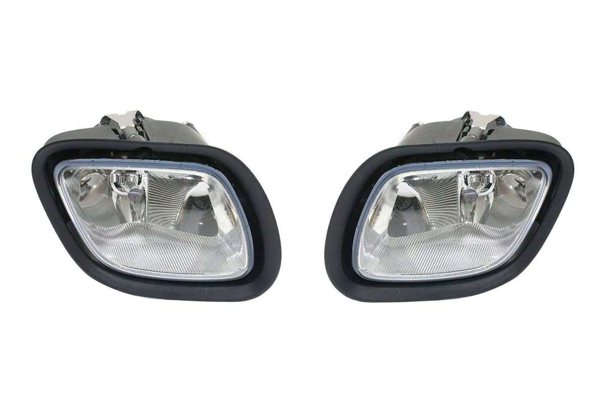 Bumper Set w/ Fog Light Holes Includes 2 Pcs Fog Light 2008-2017 Freightliner Cascadia 125 113