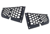 Front Bumper Upper Trim Mesh Grilles Set 2018-2024 Freightliner Cascadia