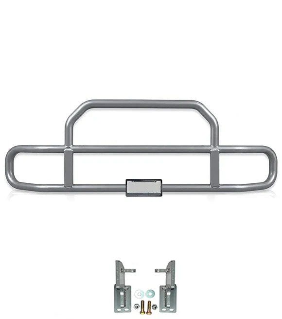Gray Front Grille Deer Moose Bumper Guard 2004+ Mack CH Set-Back