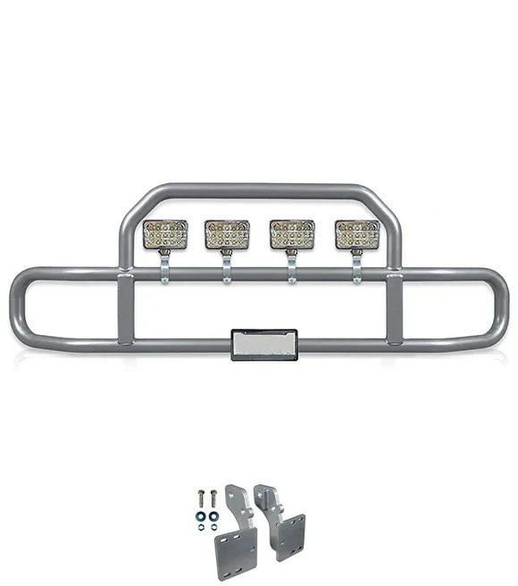 Gray Front Grille Deer Moose Bumper Guard 1999-2003 Mack CX