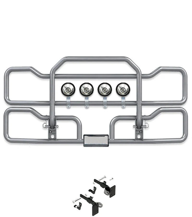 Gray Front Grille Deer Moose Bumper Guard 2012-2021 Kenworth T680