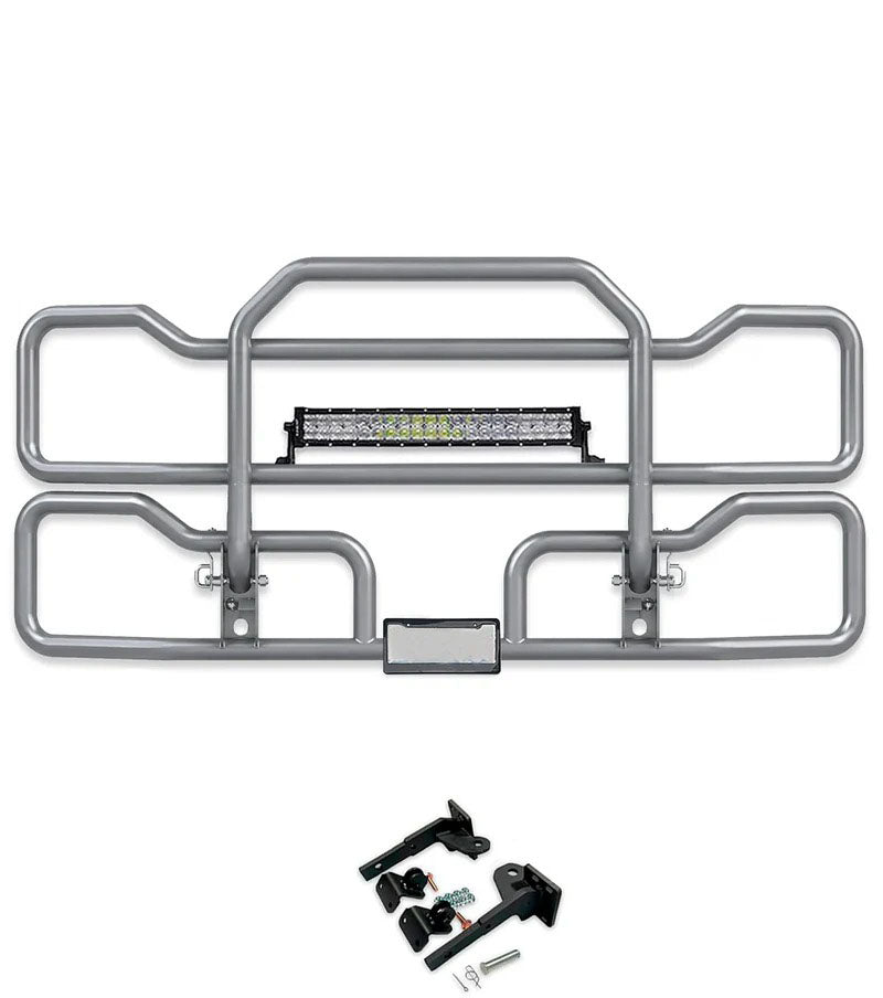 Gray Front Grille Deer Moose Bumper Guard 2022+ Peterbilt 579 New