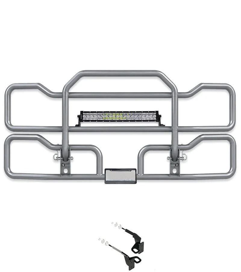 Gray Front Grille Deer Moose Bumper Guard 2018+ Freightliner Cascadia 126 116