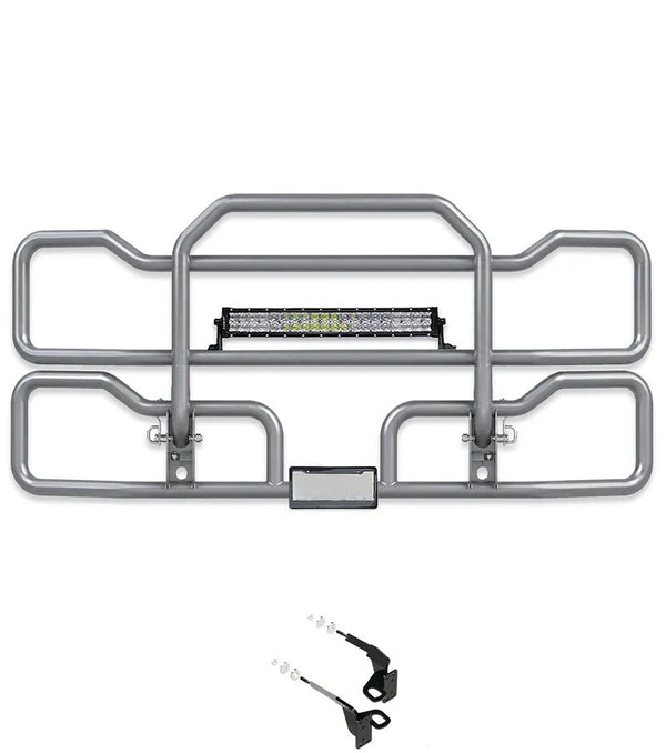 Gray Front Grille Deer Moose Bumper Guard 2018+ Freightliner Cascadia 126 116